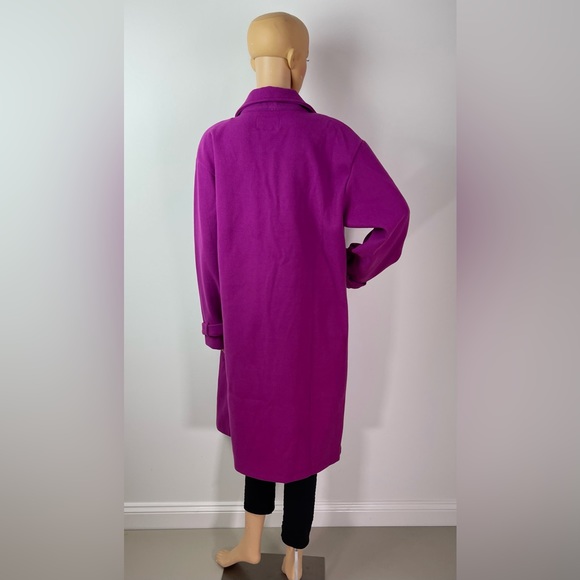 Haute Monde Women’s Button Front Collared Faux Suede Winter Jacket Coat Blazer - Picture 5 of 8